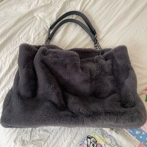 Large Fuzzy Tote